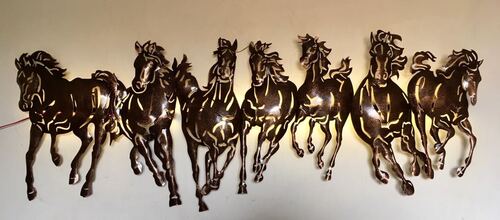 7 Horse Wall Art