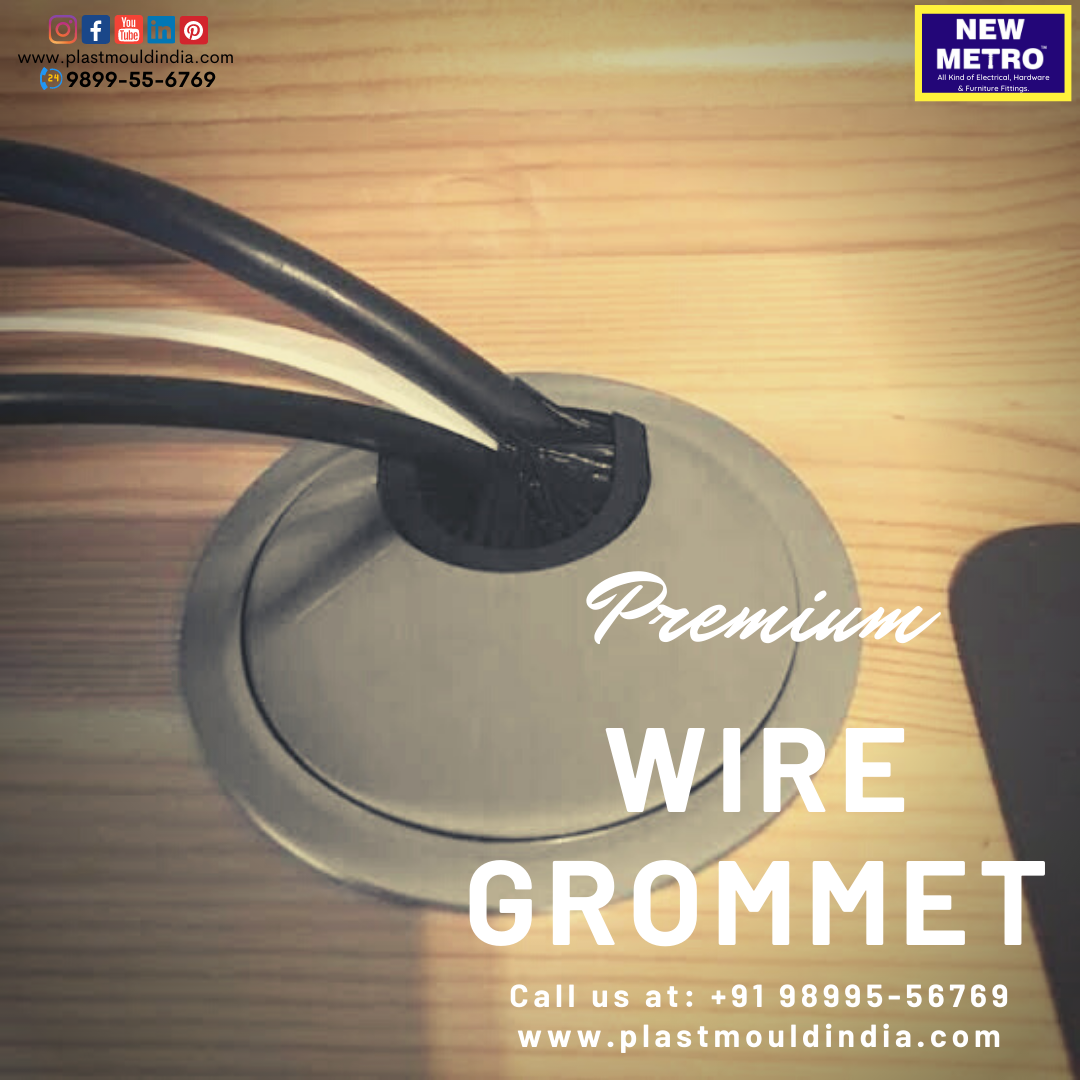 Cable Manager - Rigid Hips Material, Round Shaping Mode, Walnut Brown Finish | Vibrant Colors, Custom Sizes, Vibration Absorption, Ideal For Electronics