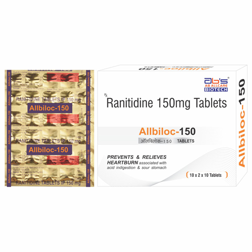 150 Mg Allbiloc Tablets - Storage Instructions: Dry Place