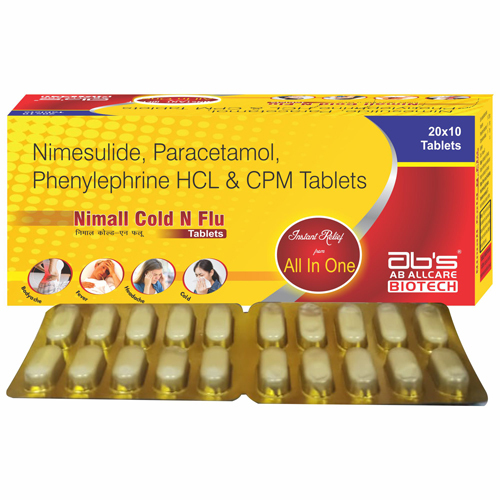 Nimall Cold -N-flu Tablets General Medicines
