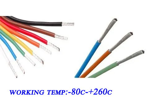 Ptfe Heat Resistant Wire - Cable Capacity: 600 Volt (V)