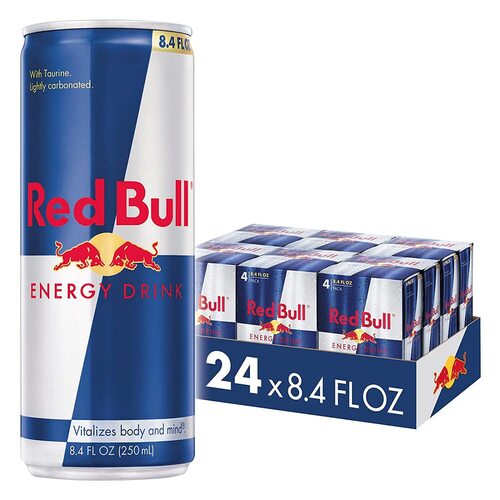 Red Bull Energy Drinks Packaging: Can (Tinned)