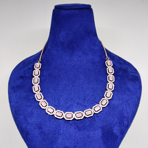Imitation Necklace Set - Customized Size, Shell Stone Accents for Women's Fashion