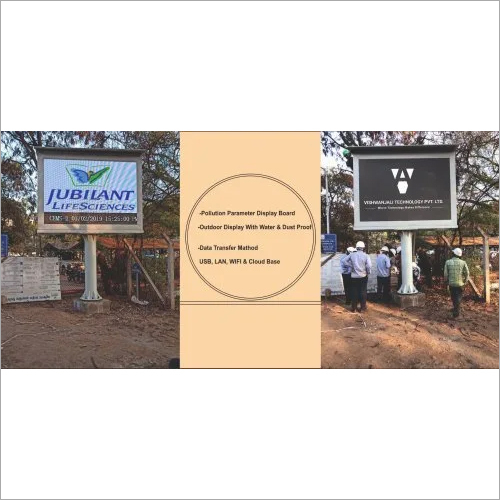 पूर्ण रंग प्रदूषण प्रदर्शन बोर्ड