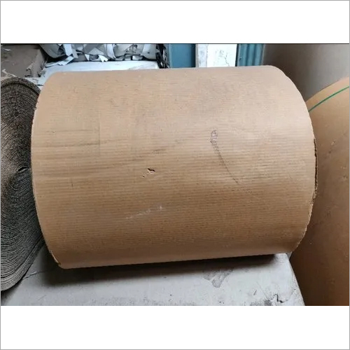 Corrugated Paper Roll - Heavy Duty Brown Paper , Flexible Protective Packaging Solution For Safe Transit