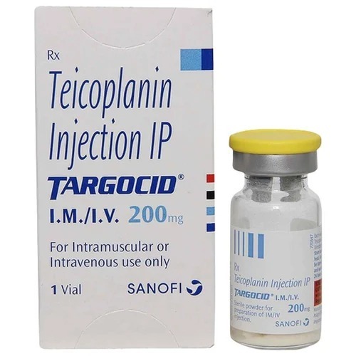 Targocid Injection Ingredients: Teicoplanin 200mg