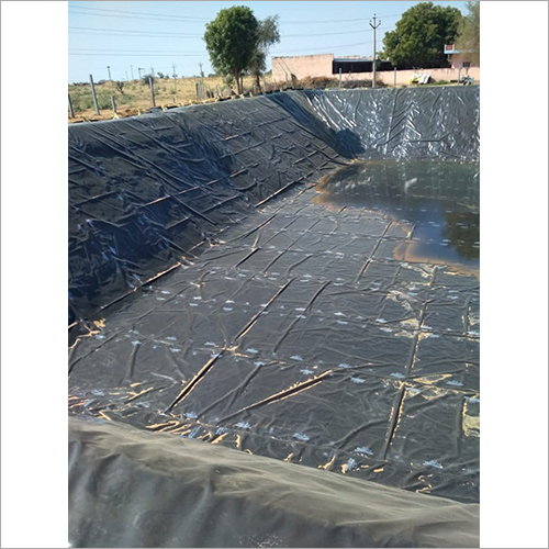 Hdpe Geomembrane - 300/500 Micron, Black Sheet | Water Retaining, High Strength, Isi 15351-2015 Compliant, Seepage Prevention