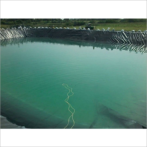 Hdpe Geomembrane - 300/500 Micron, Black Sheet | Water Retaining, High Strength, Isi 15351-2015 Compliant, Seepage Prevention