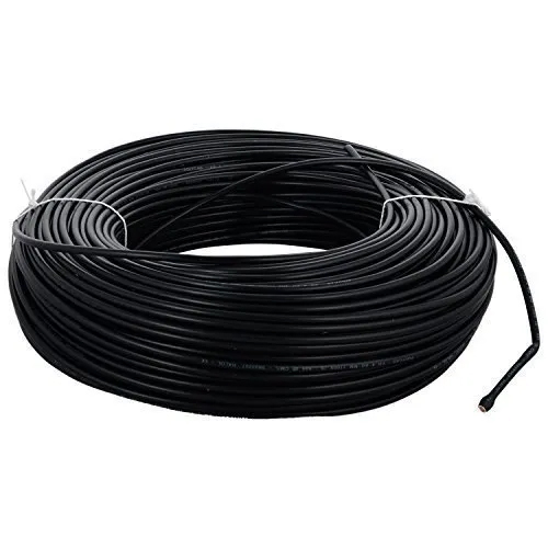Black Copper Flexible Single Core Wire