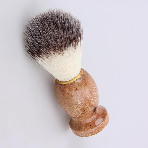 Premium Shaving Brush - Natural Wood Material | Multiple Use Eco-friendly Design For Effortless Grooming