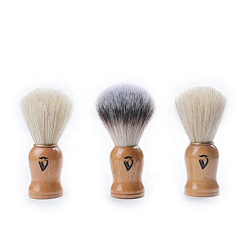 Premium Shaving Brush - Natural Wood Material | Multiple Use Eco-friendly Design For Effortless Grooming