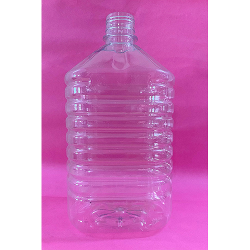 पारदर्शक 5ltr पॉलिमर जार