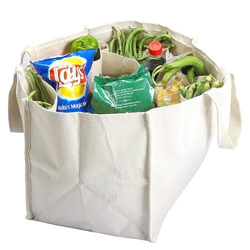 Cotton Vegetable Compartment Bag