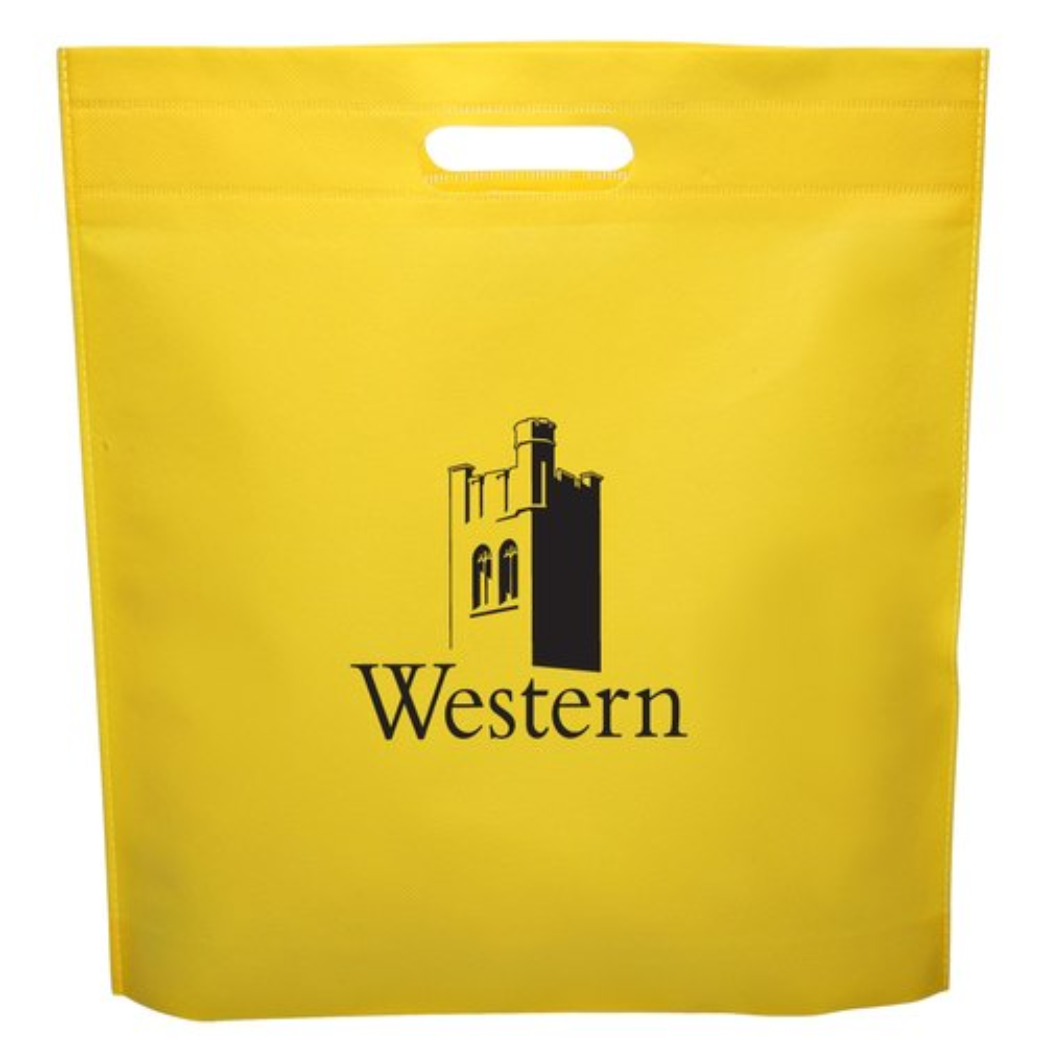 With Handle Plain U Cut Colored Non Woven Bags