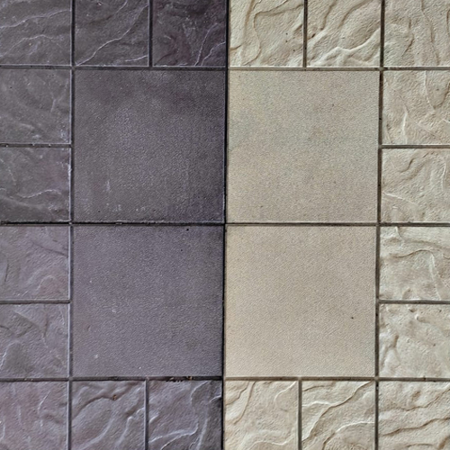 Designer Chequered Tiles - Customized Size, Glossy Finish Polished Surface | Ideal For Exterior Applications