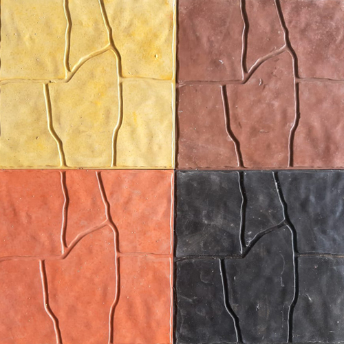 Designer Chequered Tiles - Customized Size, Glossy Finish Polished Surface | Ideal For Exterior Applications