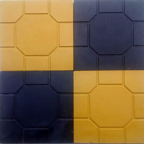 Designer Chequered Tiles - Customized Size, Glossy Finish Polished Surface | Ideal For Exterior Applications