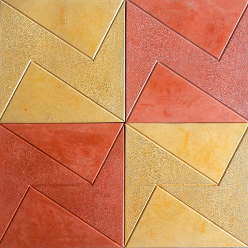Glossy Chequered Tiles - Customized Size | Polished Gloss Finish For Exterior Use Elevate Your Outdoor Spaces With Style