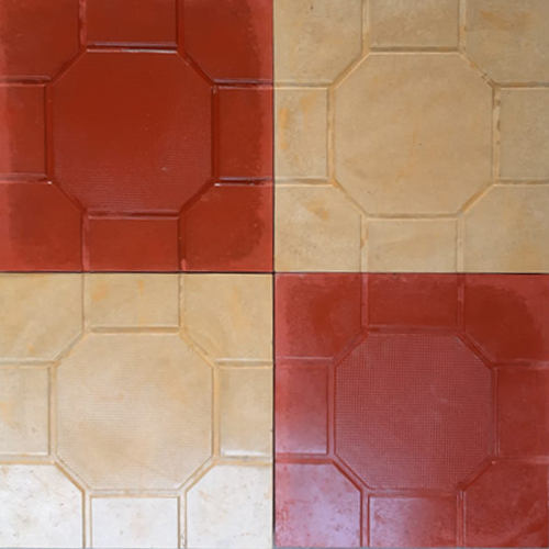 Glossy Chequered Tiles - Customized Size | Polished Gloss Finish For Exterior Use Elevate Your Outdoor Spaces With Style