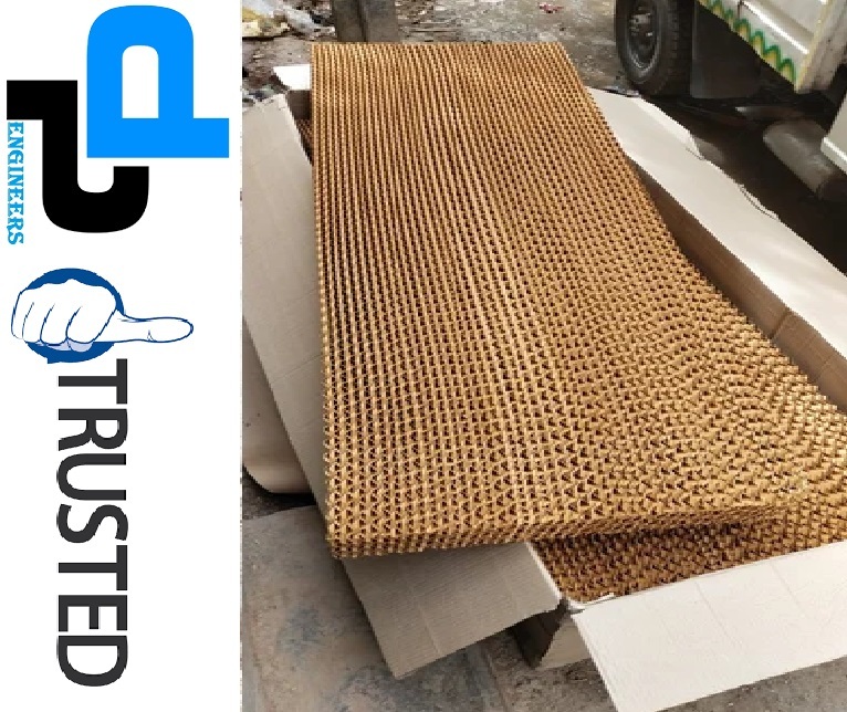 Brown Honeycomb Padding By Air Washer Unit - D.p.engineers