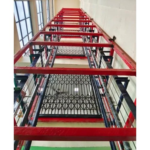Structure Goods Lift - Stainless Steel Design, Compact Size For Limited Spaces | Equipped With Safety Sensor, Remote Controller & Calling Box