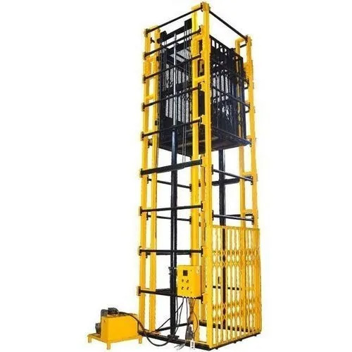 Stainless Steel Wall Mounted Hydraulic Goods Lift