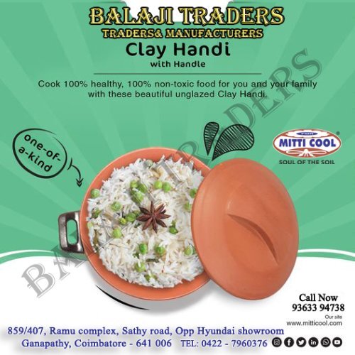 Clay Handi With Handle