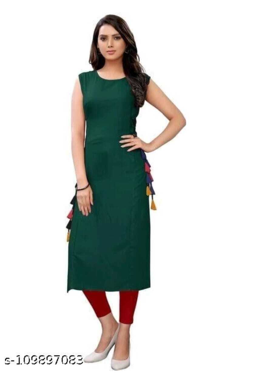 Kurti Gown Collection - Cotton-rayon And Heavy Georgette, Mix Sizes M To 3xl | Breathable, Washable, No Fade