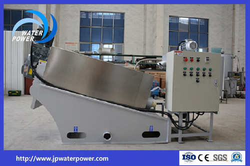 Multi-disk screw press