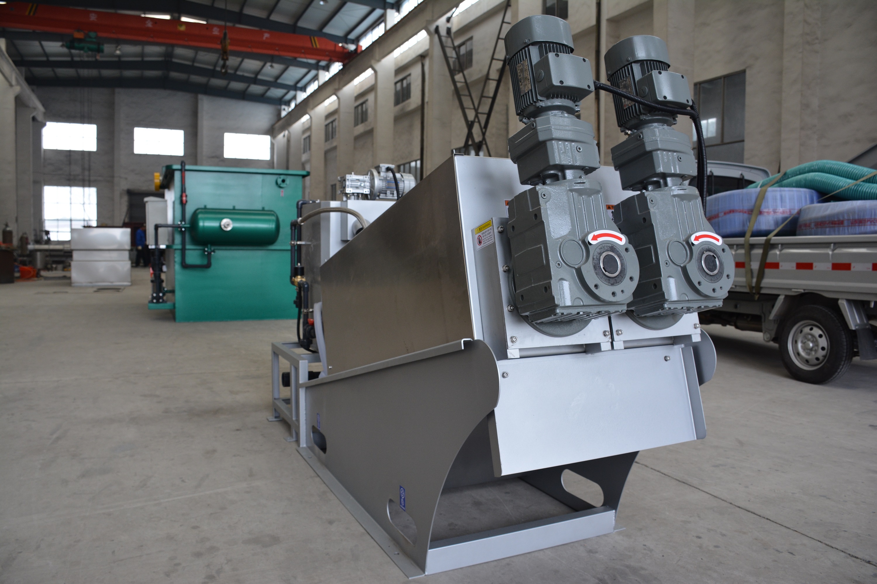 Multi-disk Screw Press