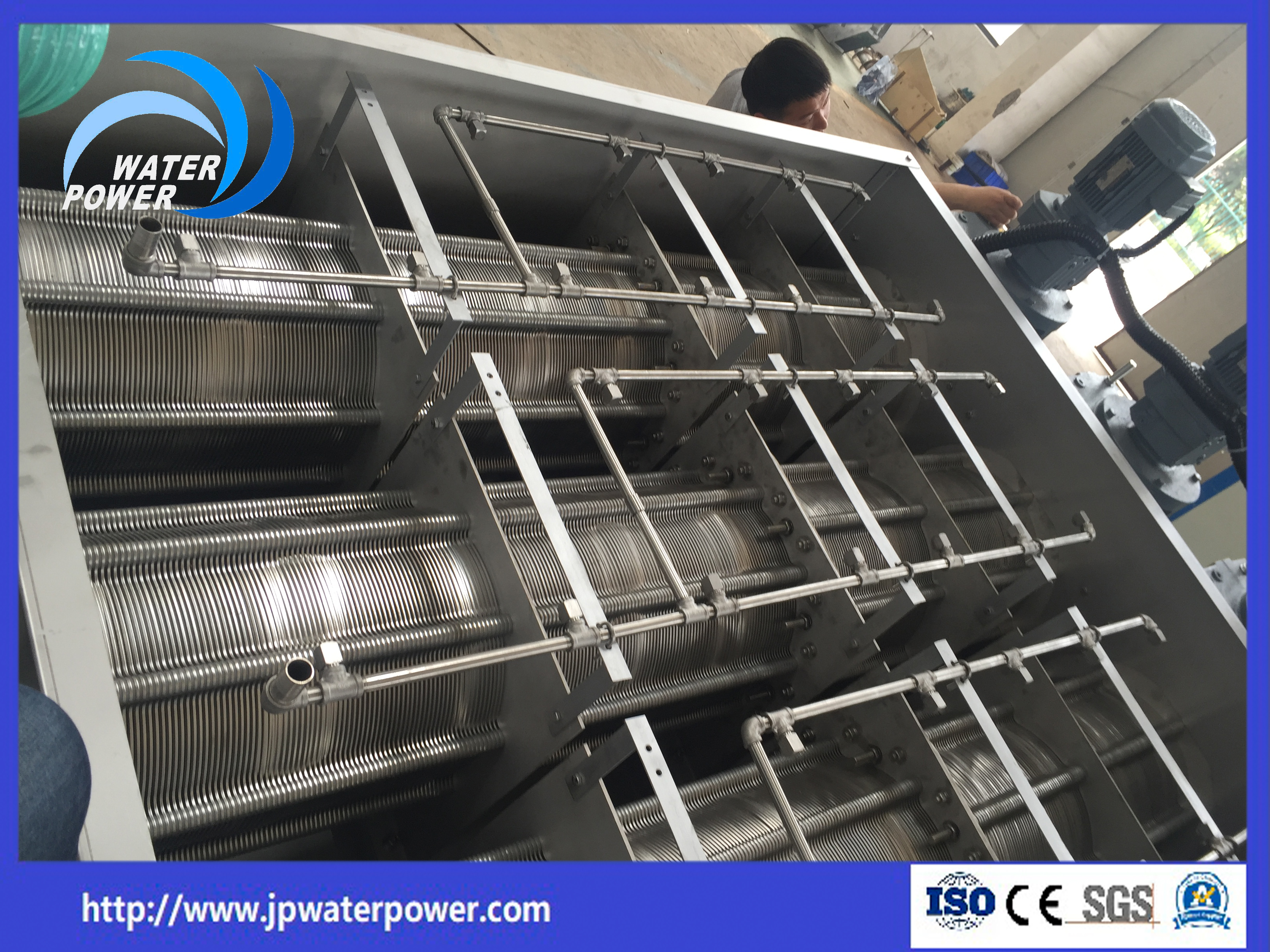 Multi-disk Screw Press