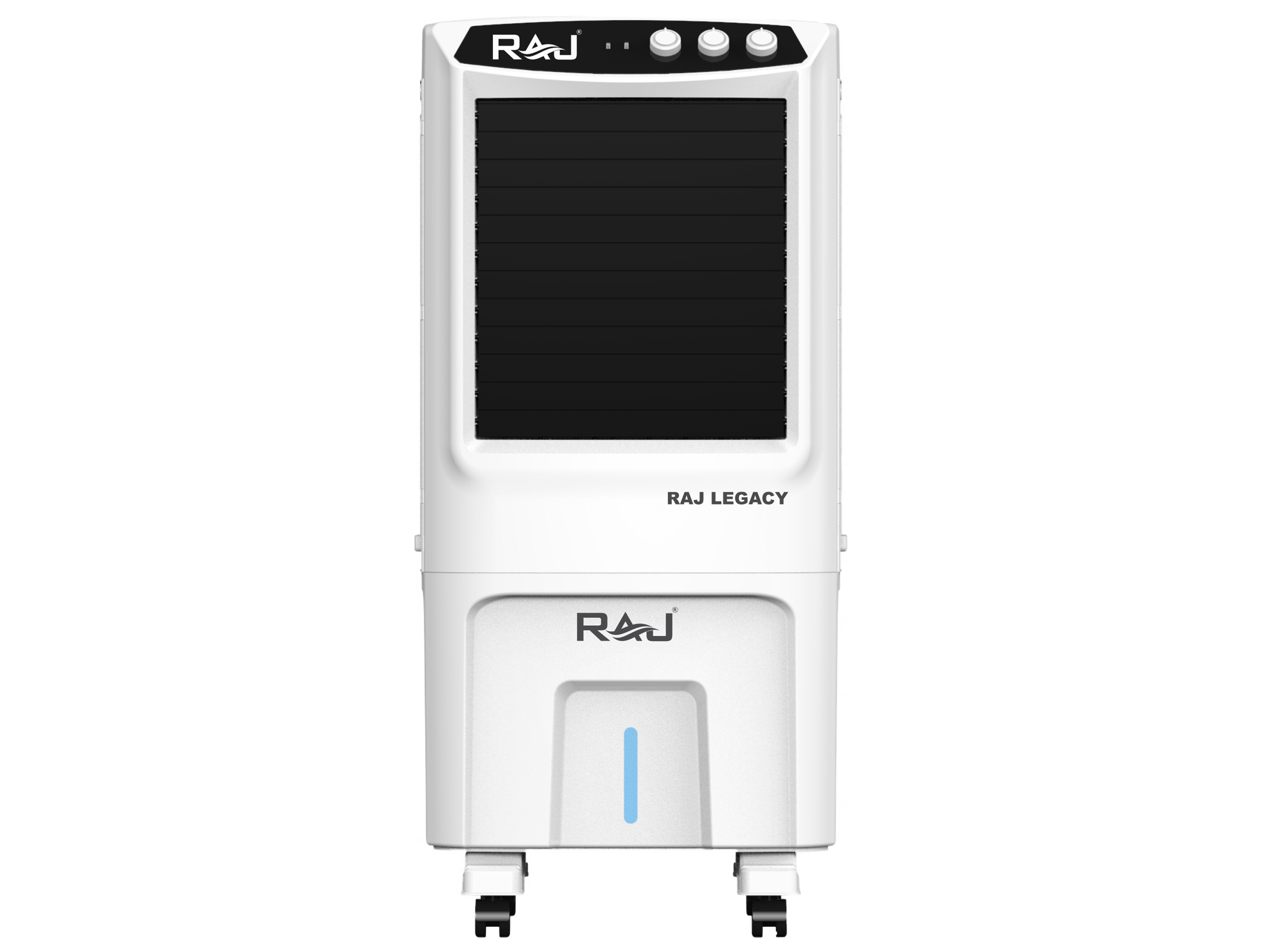 Domestic Air Cooler - Plastic, 25.5 X 15.5 X 35.5 Inches, 1000 Cfm Air Flow, 15 Liters Water Tank | Durable Design, Energy Efficient, Quiet Operation, Wide Coverage