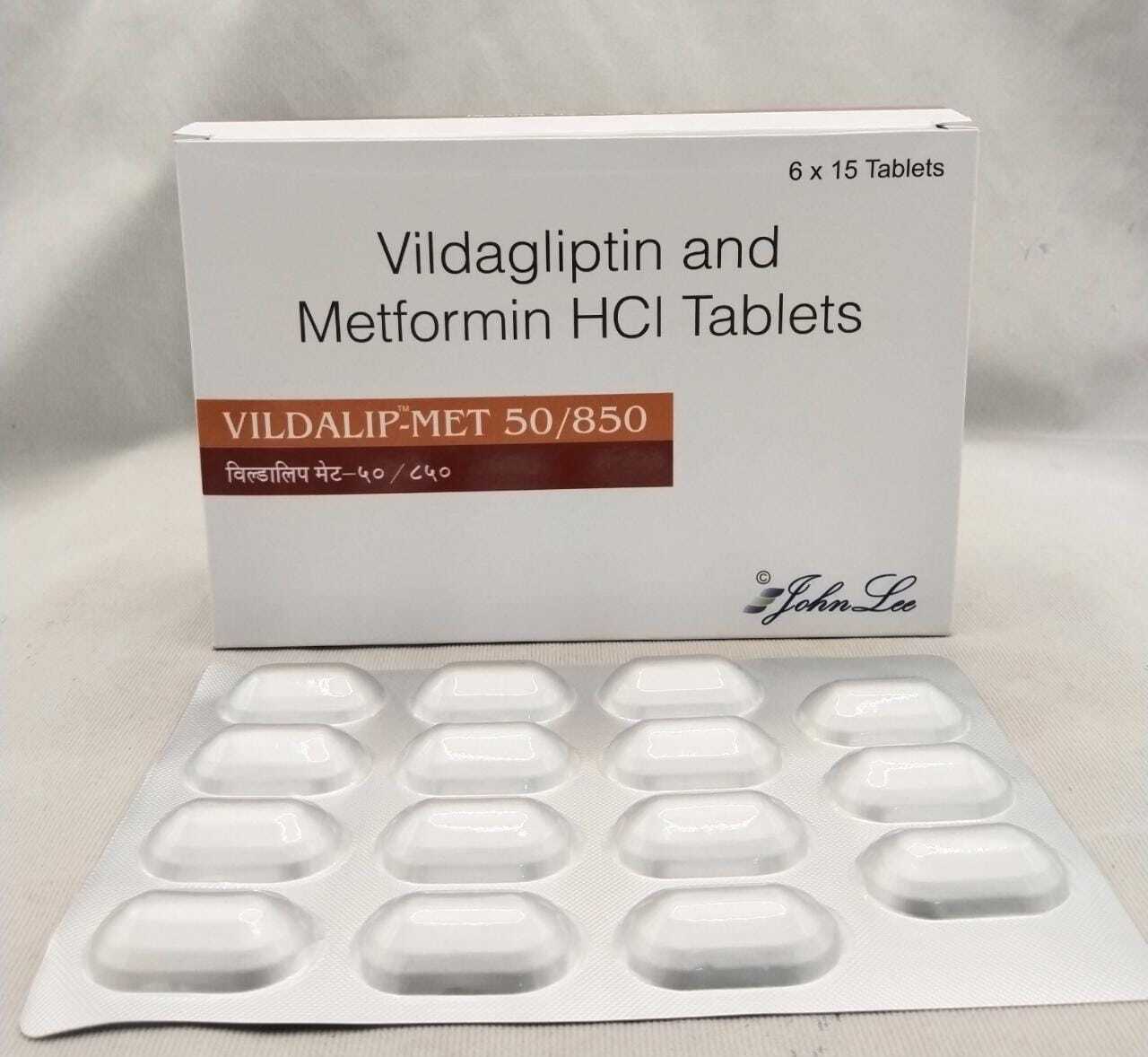 Vildagliptin Tablets - 50mg, 100mg Doses With Dapagliflozin Or Metformin Hydrochloride | Dpp-4 Inhibitor For Type 2 Diabetes Management