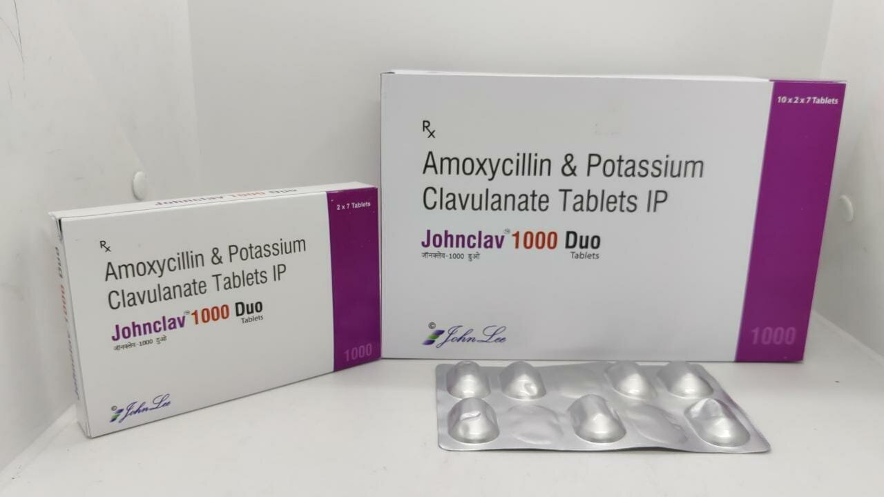 Amoxicillin Tablets - Amoxicillin Trihydrate 125mg, 250mg, 500mg, 875mg + Potassium Clavulanate 125mg | Treats Bacterial Infections, Pediatric Use