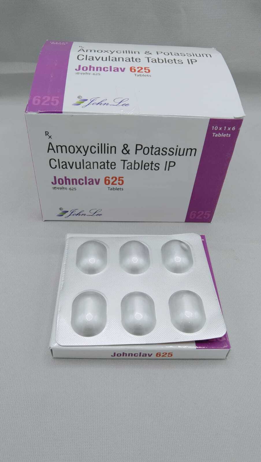 Amoxicillin Tablets - Amoxicillin Trihydrate 125mg, 250mg, 500mg, 875mg + Potassium Clavulanate 125mg | Treats Bacterial Infections, Pediatric Use