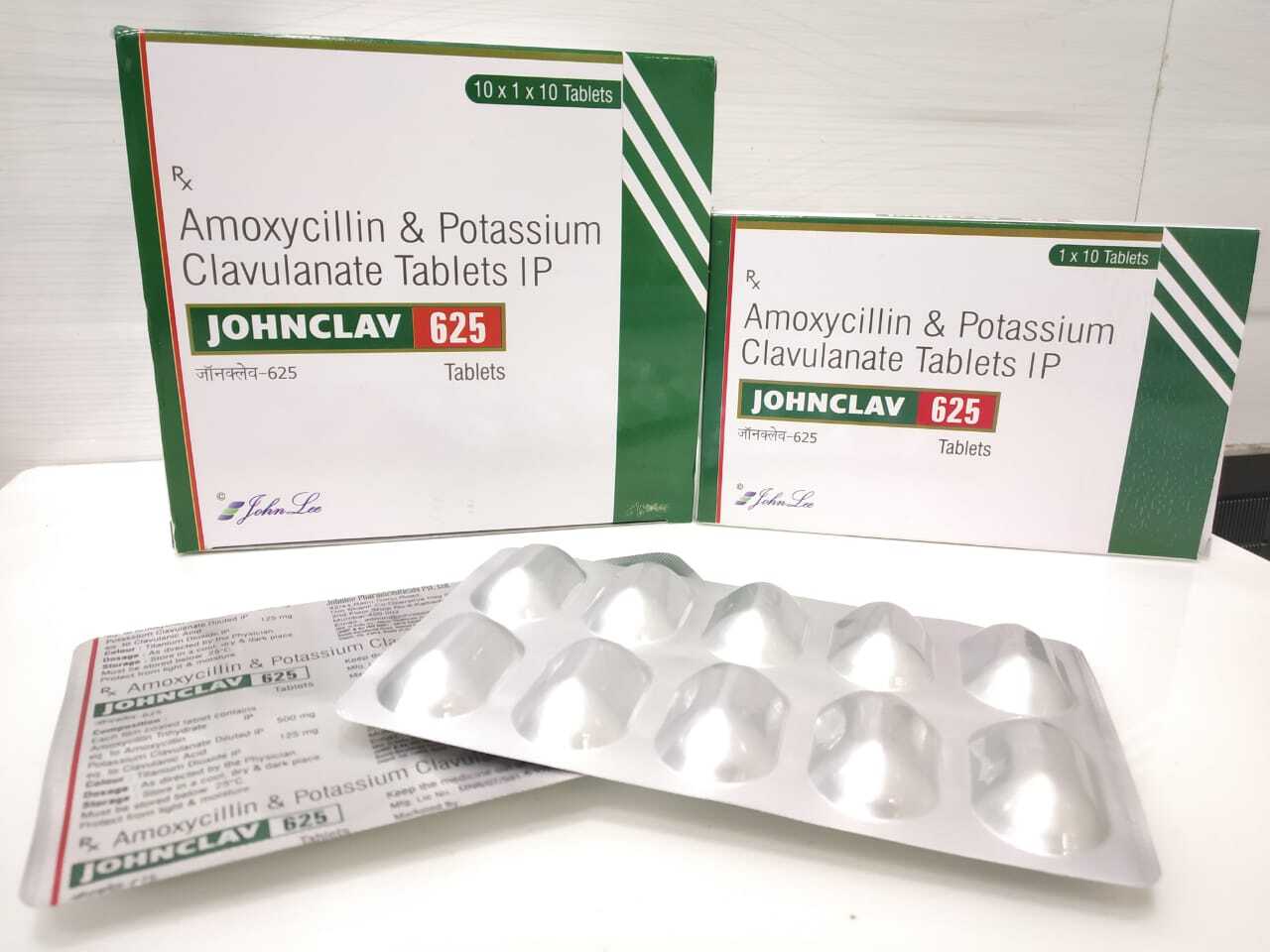 Amoxicillin Tablets - Amoxicillin Trihydrate 125mg, 250mg, 500mg, 875mg + Potassium Clavulanate 125mg | Treats Bacterial Infections, Pediatric Use