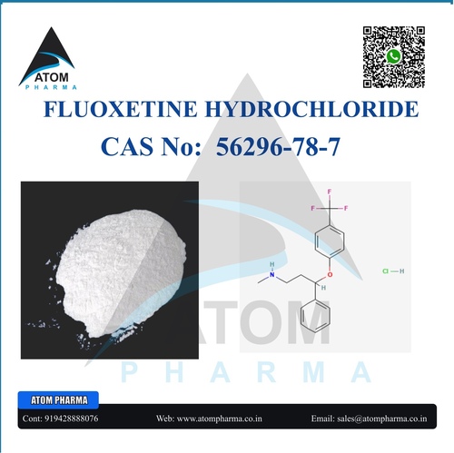 Fluoxetine Hydrochloride Api Powder Cas No: 56296-78-7