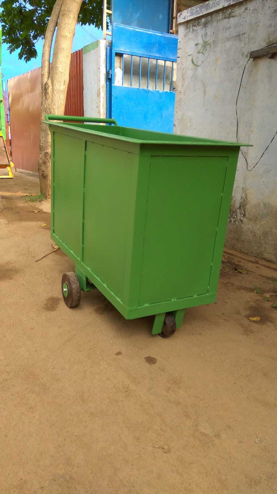 Green Box Type Bobbin Trolley