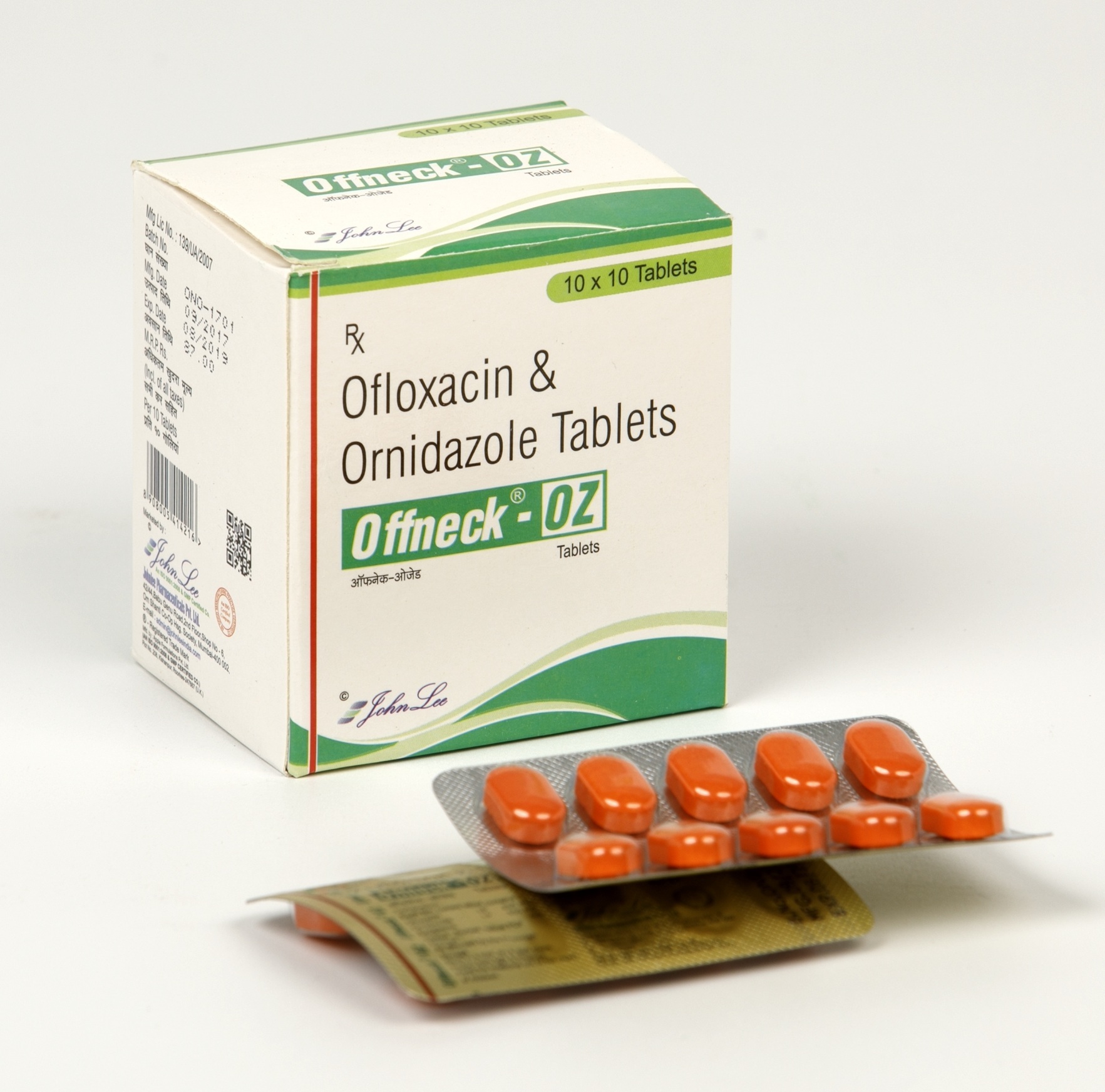 Ofloxacin Tablets - 200mg Ip | Blister Pack For Treatment Of Bacterial Infections, Not Effective Against Syphilis