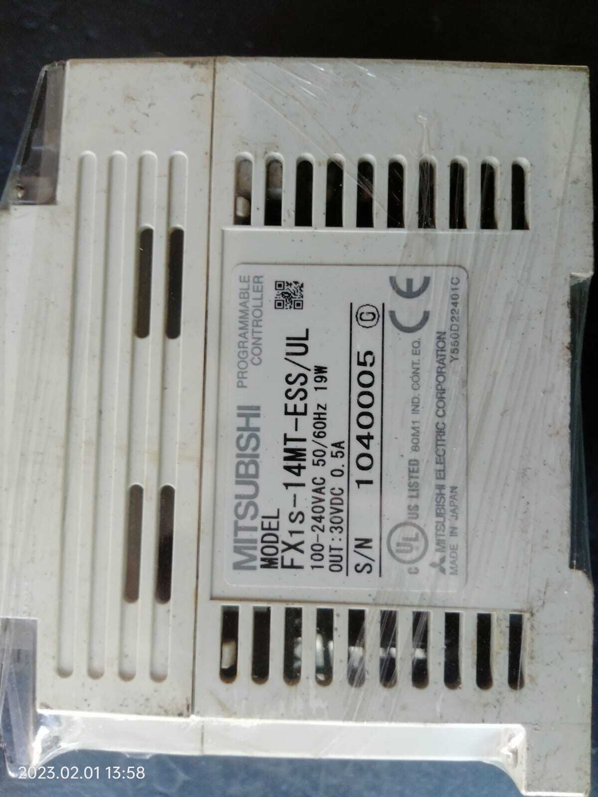 Fx1s 14mt Ess Ul  Mitshubishi Plc Automation Panel