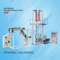 6000x1200x4500mm LDPE ज़िपर बैग ब्लोइंग लाइन्स मशीन