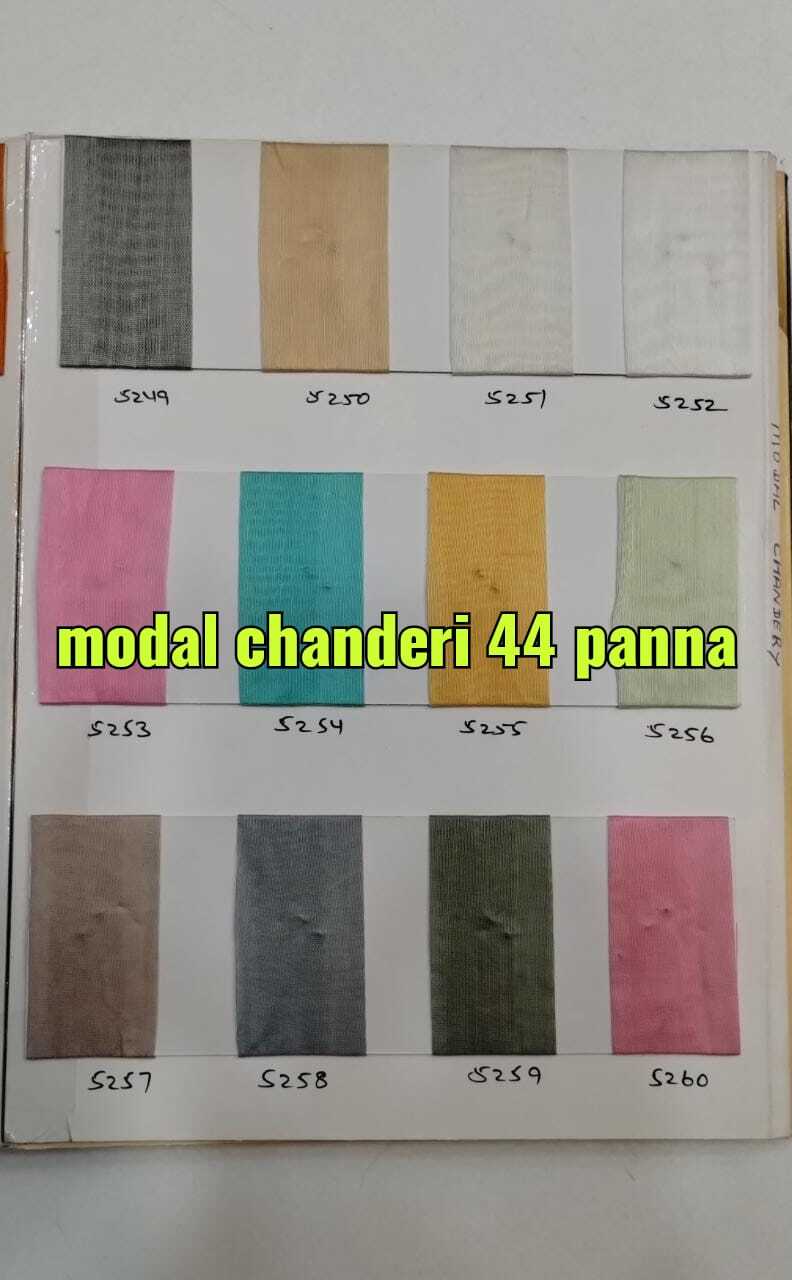 Quick Dry Modal Chanderi 44 Panna