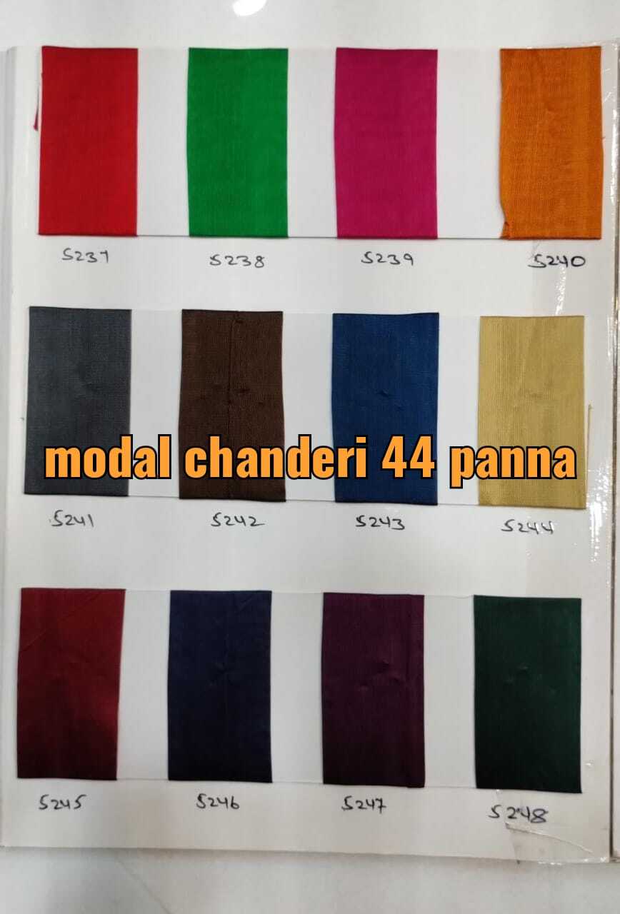 Quick Dry Modal Chanderi 44 Panna