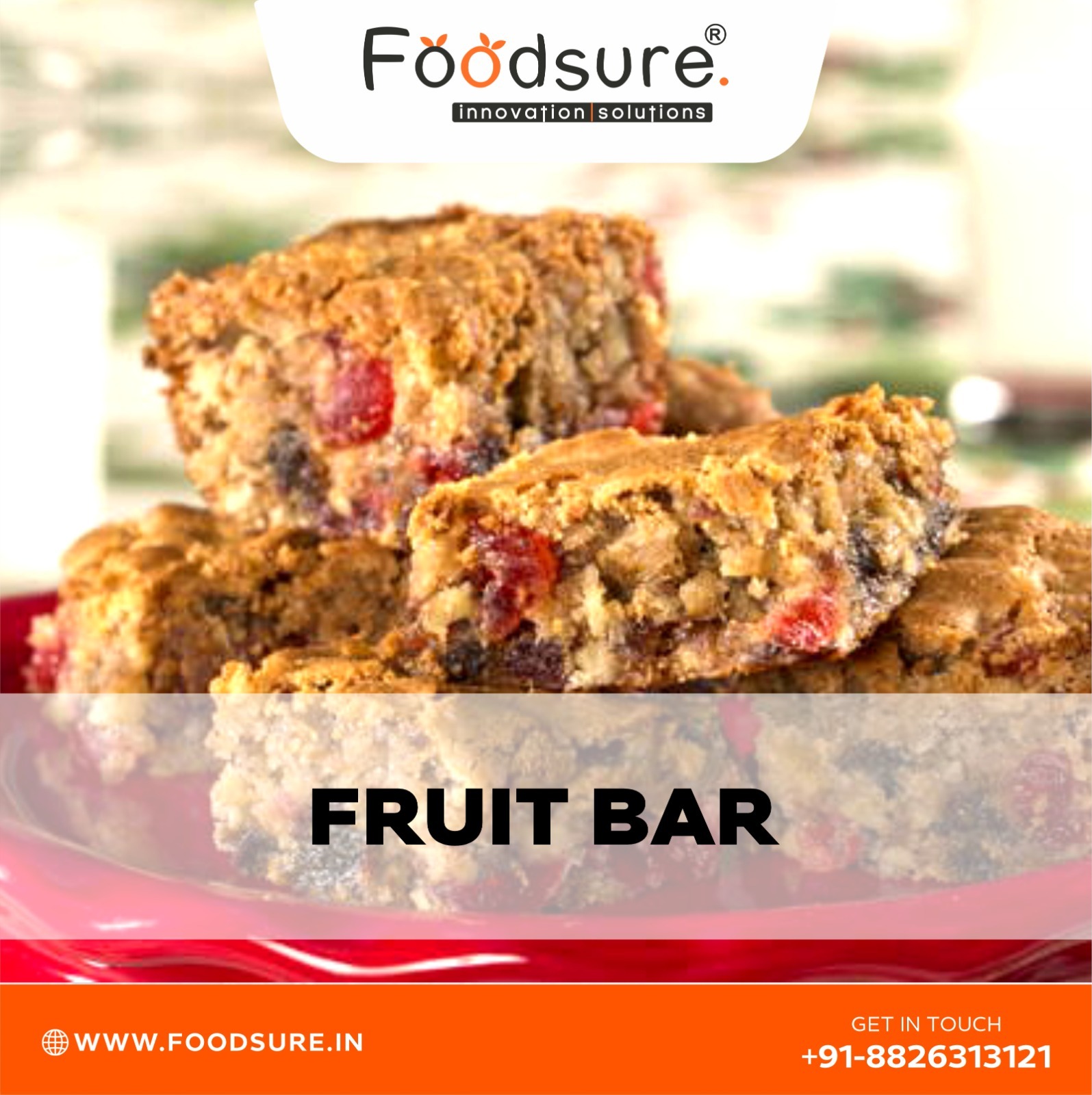 Foodsure Fruit Bar Making Machine - Stainless Steel, 500 Kg/hr Capacity, 20 Watt Power | Automatic, Computerized Control, Precision Quality Assurance, Customizable Features