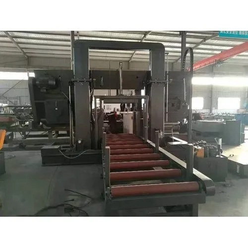 Hydraulic Cnc Bandsaw Machine - Metal Cutting, High Speed Performance | Automatic Operation, Green Finish, Warranty Included