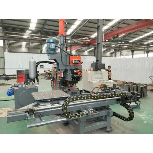 Fully Automatic Cnc Steel Plate Punching Machine Dimension(l*w*h): 14x10x19 Meter (M)