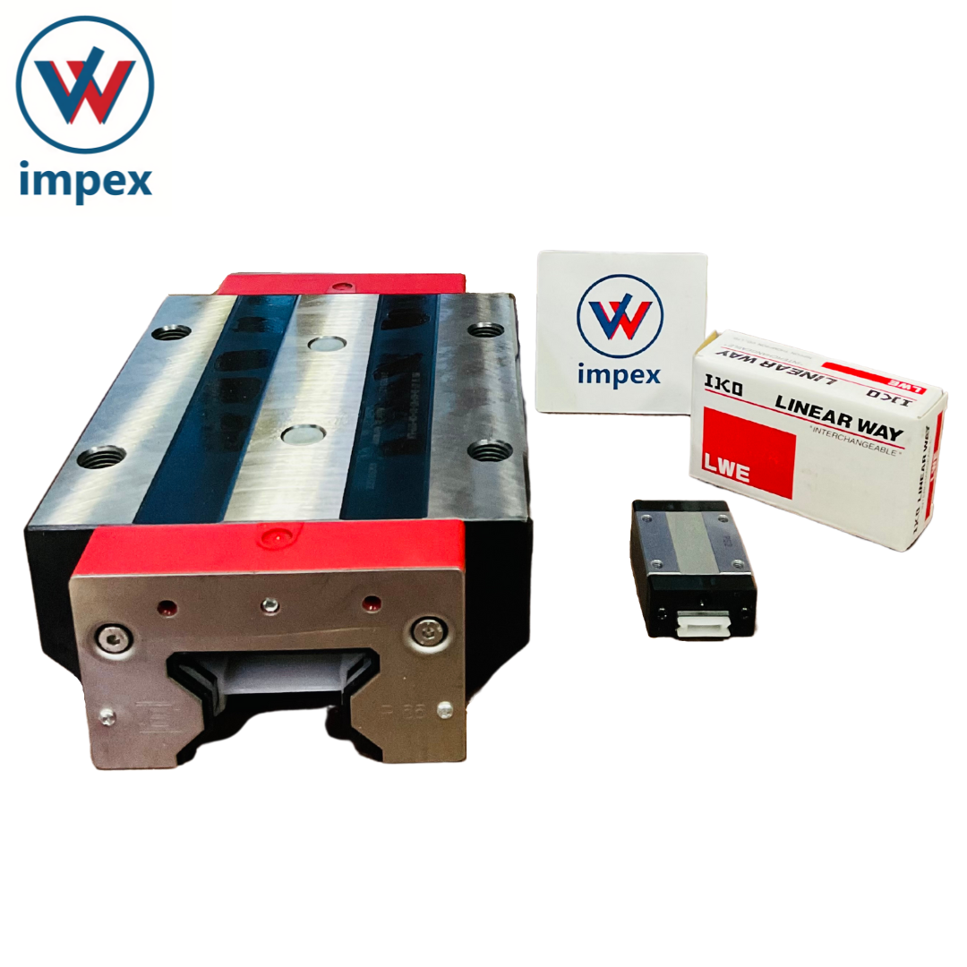 Iko Linear Guide Rolling Guide Series - Stainless Steel, Available Sizes 1-65 Mm | High Load Capacity, Industrial Use