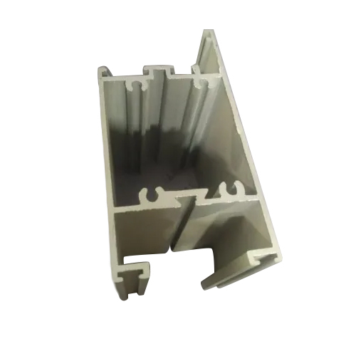 Industrial Aluminium Extrusion - Rectangular Shape, Silver Finish | Hardness Customized As Per Requirement