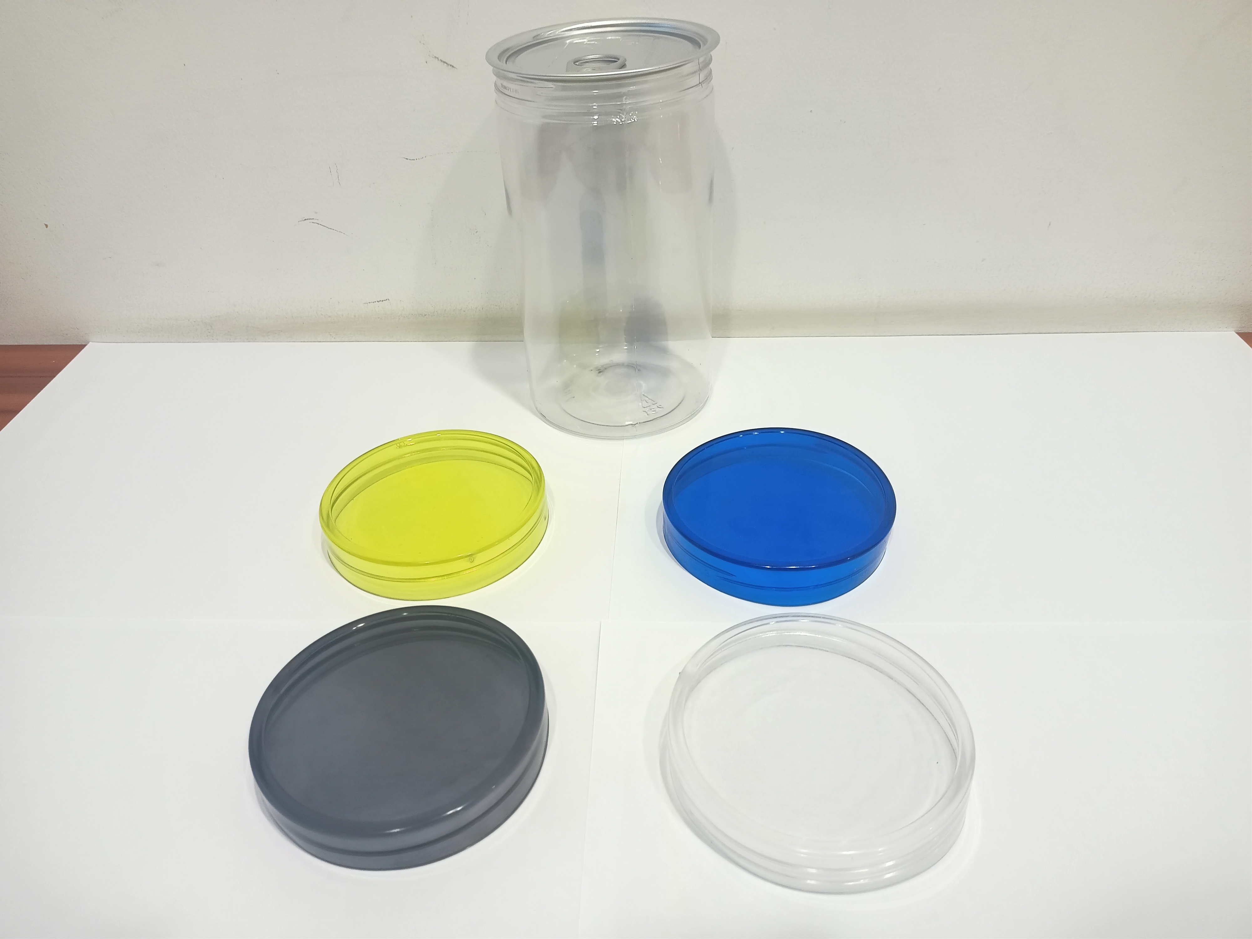 Pet Can Jar 450 Ml - Color: Transparent