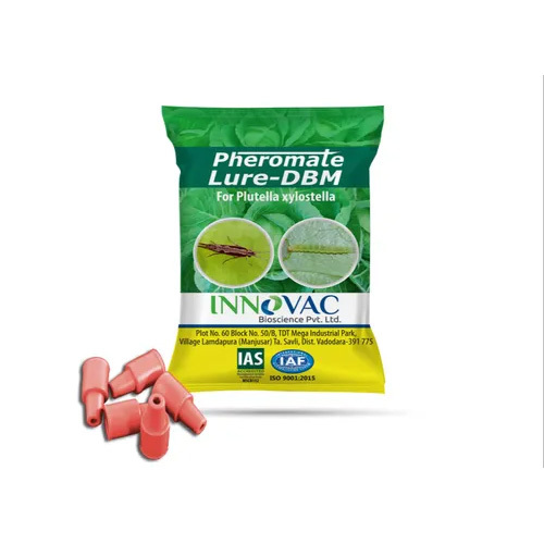Pheromone Lure For Diamondback Moth - 1 Lure/pouch, Green Color, Funnel Trap Design, Effective For Cabbage And Cauliflower Crop Protection